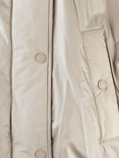 Weekend Max Mara hooded short-sleeve jacket - Neutrals