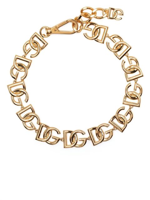 Dolce & Gabbana logo choker necklace - Gold - zdjęcie produktu nr 1