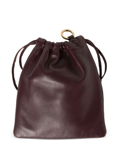 Miu Miu logo patch pouch - Red