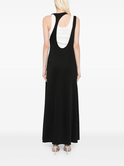 Christopher Esber Swept Gemini tank dress - Black