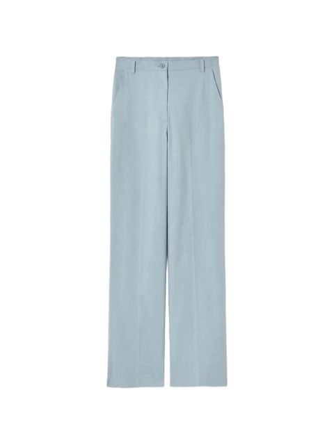 Claudie Pierlot button straight trousers - Blue - zdjęcie produktu nr 1