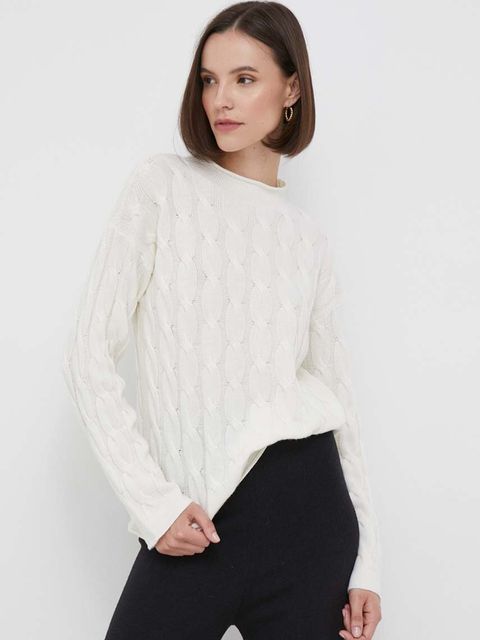 United Colors of Benetton sweter z domieszką wełny - zdjęcie produktu nr 1