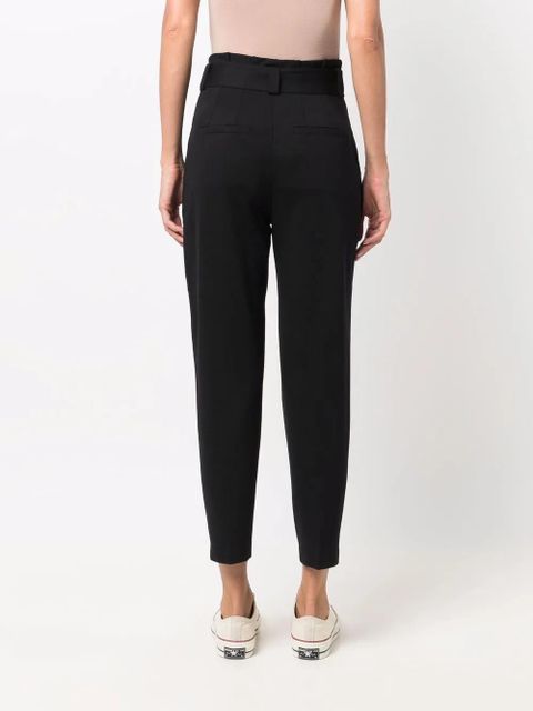 Lauren Ralph Lauren belted slim-fit trousers - Black