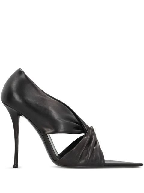 Saint Laurent leather heeled pumps - Black - zdjęcie produktu nr 1