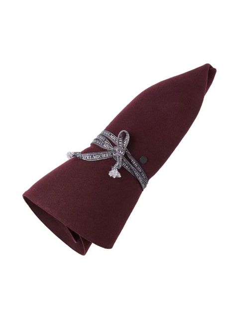 Maison Michel New Kendall collapsible hat - Red