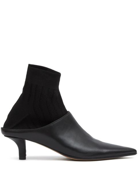 MM6 Maison Margiela pointes-yoe ankle boots - Black - zdjęcie produktu nr 1