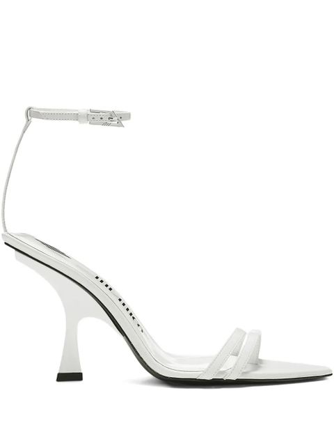 The Attico Ester 95MM ankle-strap sandals - White - zdjęcie produktu nr 1
