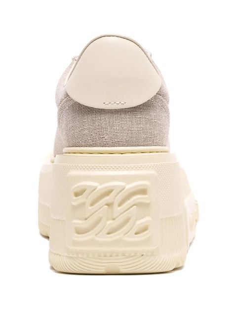 Casadei Nexus Solar Eclipse platform logo sneakers - Neutrals