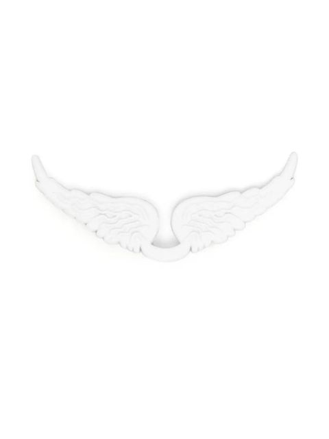 Zadig&Voltaire Swing Your Wings keyring charm - White - zdjęcie produktu nr 1