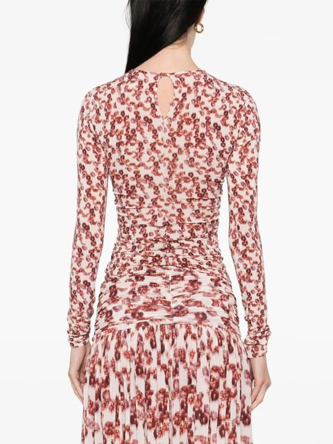 ISABEL MARANT Gladice top - Pink