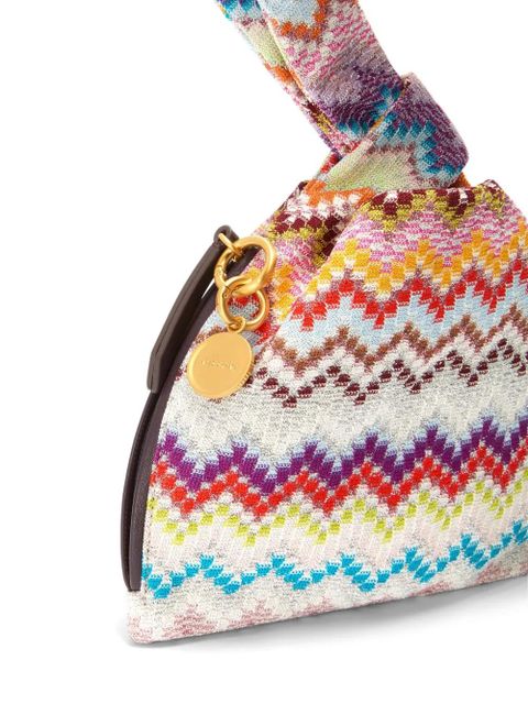 Missoni zigzag tote bag - White