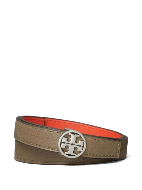 Tory Burch reversible logo-plaque belt - Brown - zdjęcie produktu nr 2