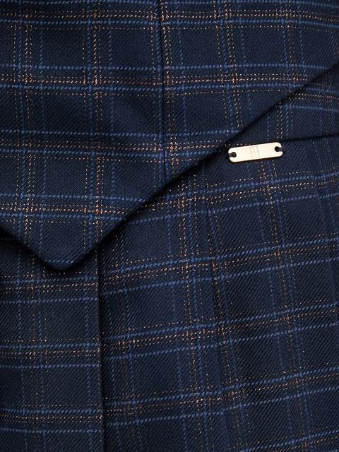 Fracomina kamizelka kolor niebieski jednorzędowa FS25WJ5002W56195