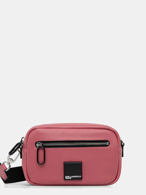Karl Lagerfeld Jeans torebka kolor różowy A3W30205 - zdjęcie produktu nr 1