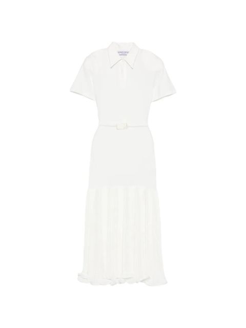 Rowen Rose pleated dress - White - zdjęcie produktu nr 1