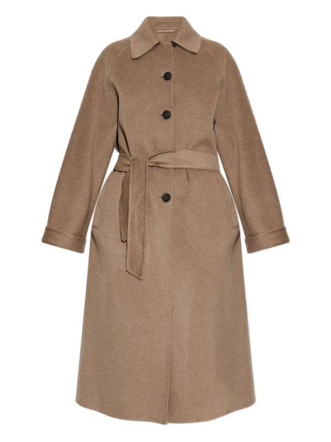 Max Mara button belted coat - Brown - zdjęcie produktu nr 1