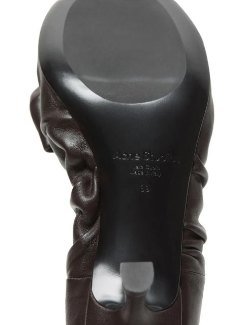 Acne Studios leather boots - Brown