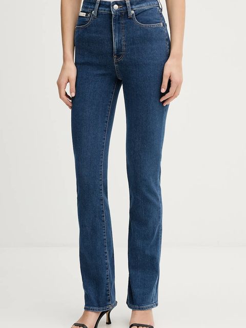 Calvin Klein Jeans jeansy damskie high waist LV047E619G - zdjęcie produktu nr 1