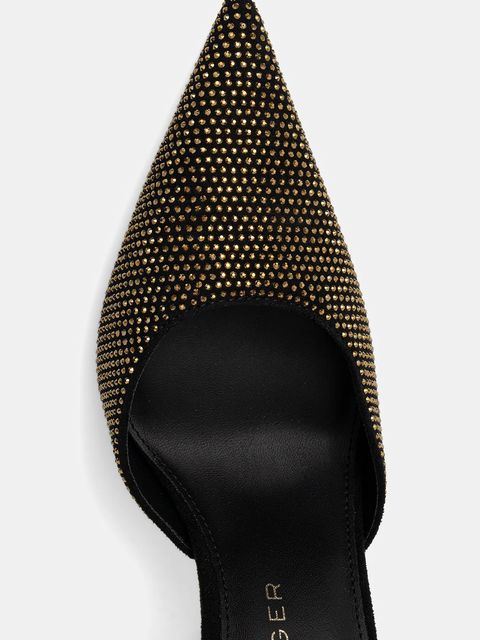 Kurt Geiger London szpilki Mayfair Point Ankle Strap kolor czarny 4989405609