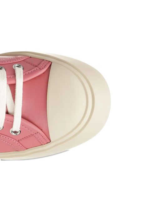 Marni Pablo platform sole lace-up sneakers - Pink