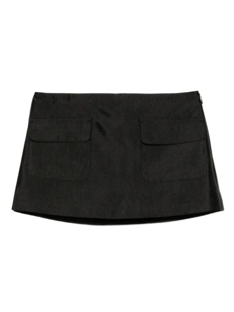 Reformation Calloway skorts - Black - zdjęcie produktu nr 1
