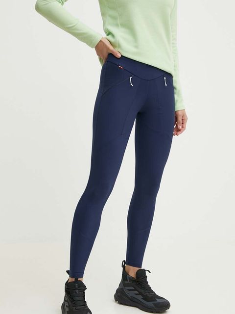 Mammut legginsy sportowe Aenergy Light damskie kolor niebieski - zdjęcie produktu nr 1