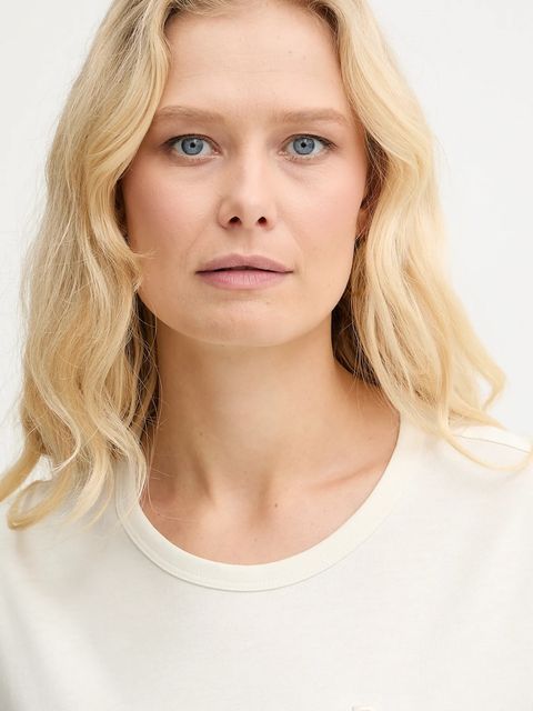 BOSS t-shirt z domieszką jedwabiu Eventsa9