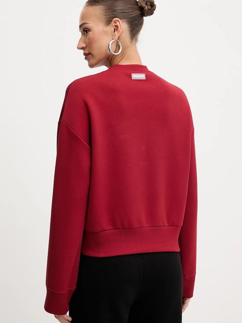 Patrizia Pepe bluza damska kolor czerwony z aplikacją 8M1708 J305