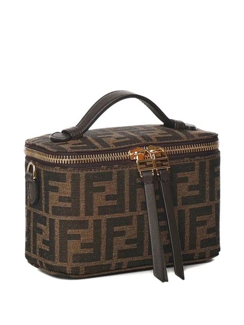 FENDI Vanity FF-pattern top-handle shoulder bag - F1GL7