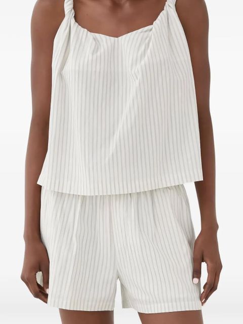 Eleh knotted striped top - Neutrals - zdjęcie produktu nr 2