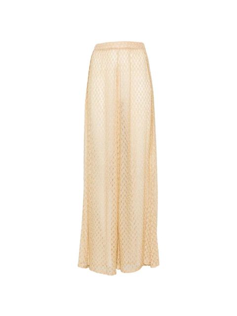 Missoni elactic-waistband trousers - Neutrals - zdjęcie produktu nr 1
