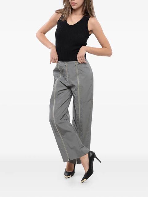 Jil Sander zip-detail trousers - Grey - zdjęcie produktu nr 2