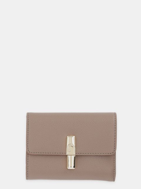 Furla portfel skórzany damski kolor beżowy WP00564 ARE000 4563S - zdjęcie produktu nr 1