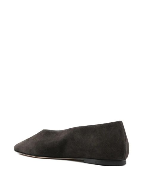 Dear Frances Topo pointed ballet flats - Brown