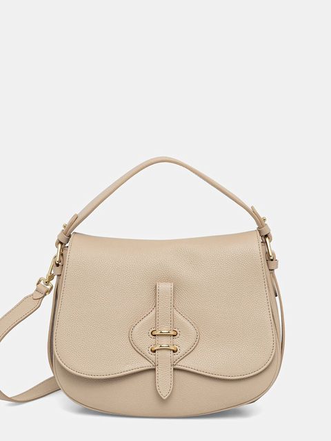 Coccinelle torebka skórzana MAVERY kolor beżowy E1 U7F 18 01 01 - zdjęcie produktu nr 1