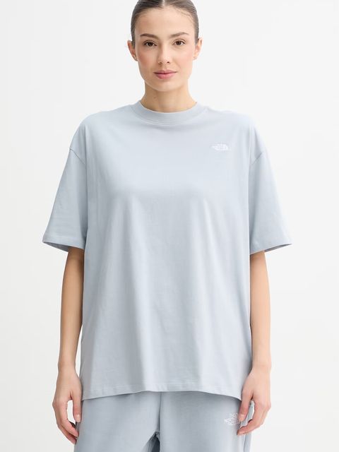 The North Face t-shirt damski bawełniany Essential Simple Dome - zdjęcie produktu nr 2