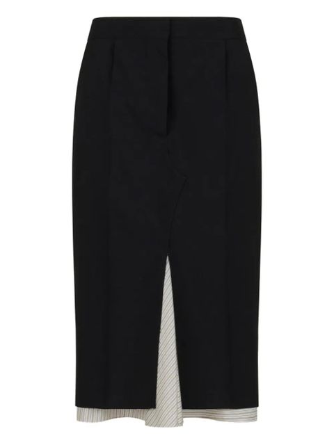 Marni split-hem pencil skirt - Black - zdjęcie produktu nr 1
