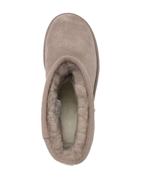 UGG Classic Ultra Mini 50mm suede platform boots - Grey - zdjęcie produktu nr 2