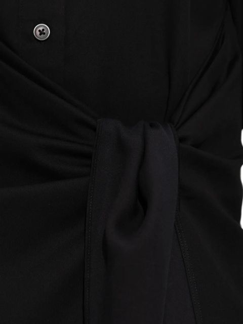 Diesel D-Iletta button knot midi dress - Black