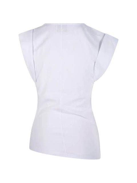 MARANT ÉTOILE Maisan draped top - White - zdjęcie produktu nr 2