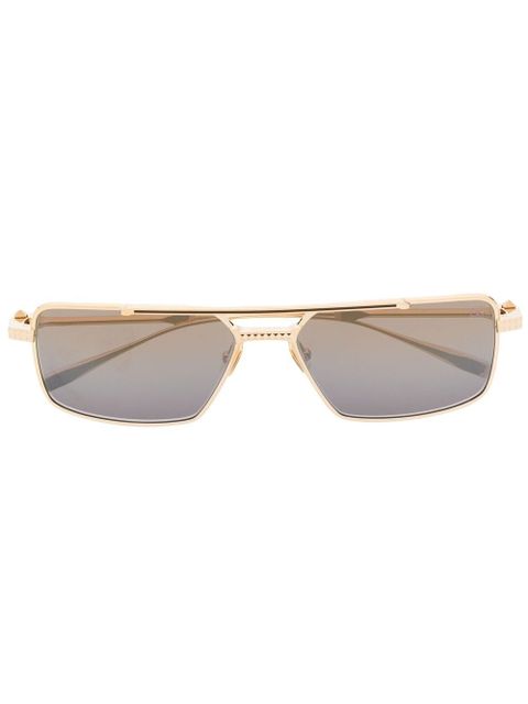 VALENTINO GARAVANI EYEWEAR Rockstud pilot-frame sunglasses - Gold - zdjęcie produktu nr 1