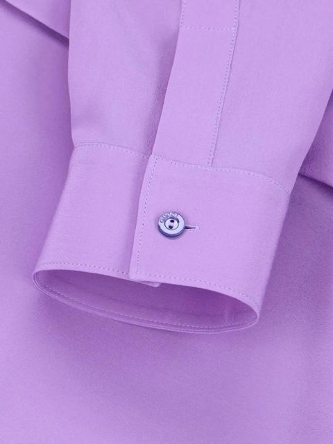 Gucci GG silk shirt - Purple