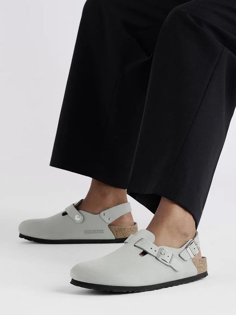 Birkenstock klapki nubukowe Tokio