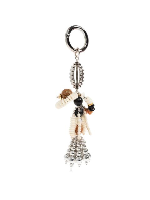 ISABEL MARANT charm-embellished keychain - Silver - zdjęcie produktu nr 1