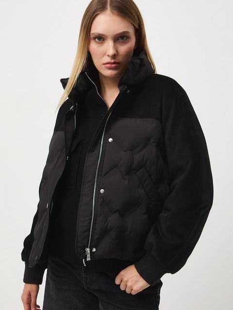 Medicine kurtka damska kolor czarny - zdjęcie produktu nr 1