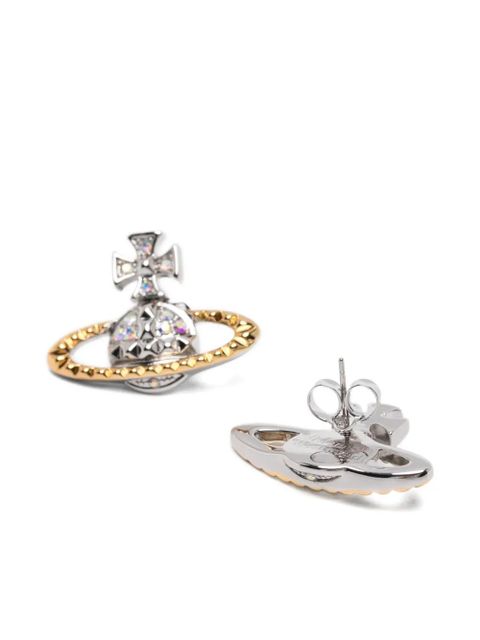 Vivienne Westwood Mayfair crystal earrings - Silver