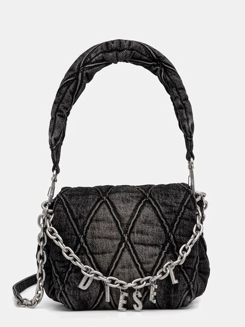 Diesel torebka jeansowa CHARM-D CHARM-D kolor czarny X09597.P6330 - zdjęcie produktu nr 1