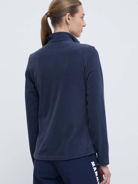 Jack Wolfskin bluza sportowa Taunus kolor granatowy gładka 1711391