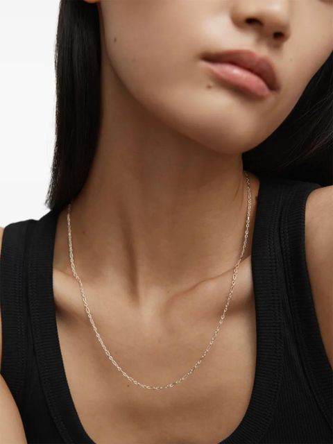 Monica Vinader textured-chain necklace - Silver - zdjęcie produktu nr 2