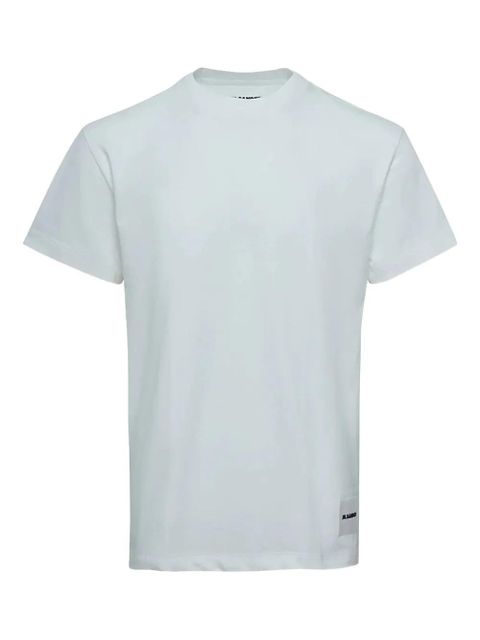Jil Sander logo-patch T-shirt - White - zdjęcie produktu nr 1